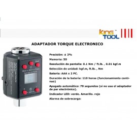 Adaptador Torque electronico de  1/2"