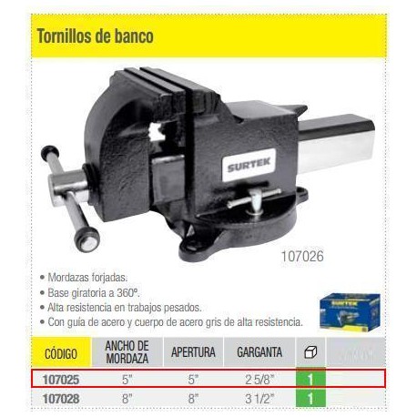 Prensa De Banco De 5