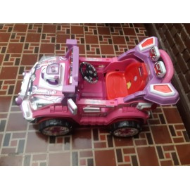 Carro electrico discount para niñas rosado