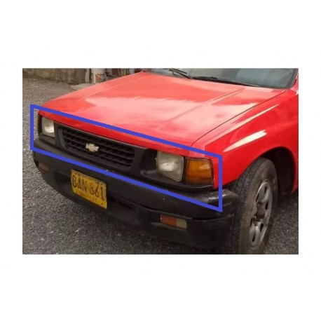 Persiana Con Logo Cromado Chevrolet Luv 2300 1989