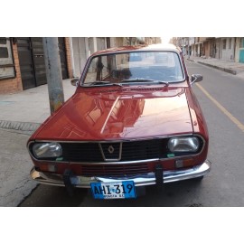 Renault 12 sedan, placas azules, ANTIGUO CLASICO