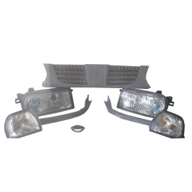 Kit Luces Frontales y Persiana Nissan Sentra B13