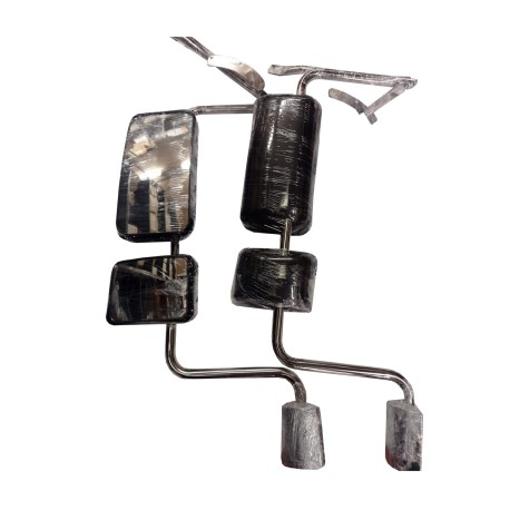 Juego Espejo Retrovisor Externo Cromado, Camiones