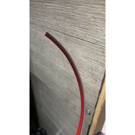 Rollo perfil (bocel) plano cromado 12mm