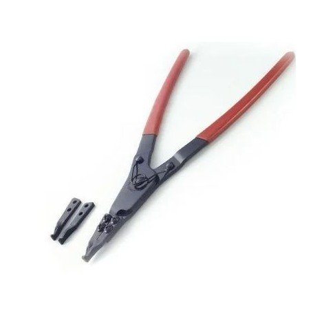 Pinza para pines planos, largo 14" Extensión 3¨ (Punta color negro)