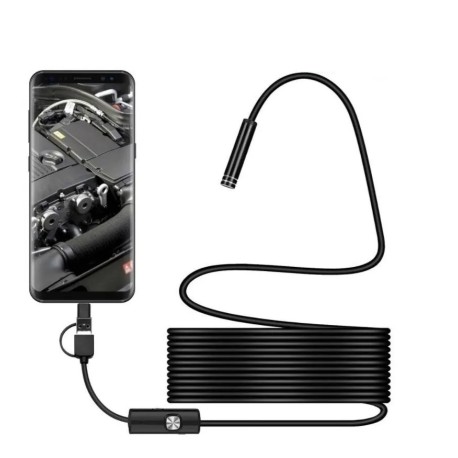 Camara endoscopica 5.5mm diamtro, Cable 3.5m