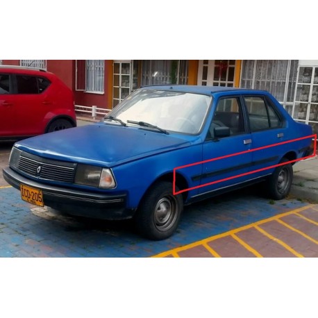 Juego boceles puertas 8 pzs Renault R18 Sedan