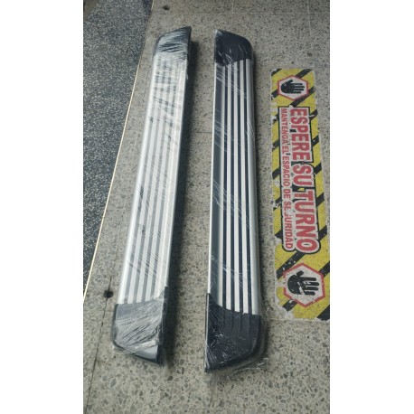 Estribos Camionetas Aluminio Con Soportes