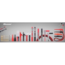 Kit de cables multimetro con puntas intercambiables