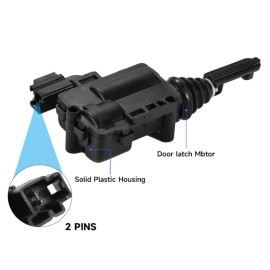 Motor eléctrico sin chapa compuerta trasera