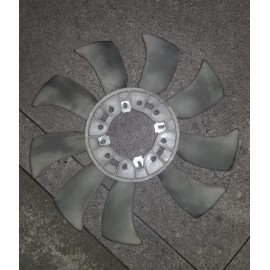 Ventilador (abanico) con 9 aspas, motor  giro ANTI horario
