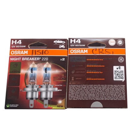 Par bombillos H4 200% mas