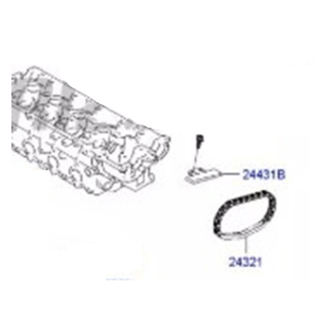 Kit Cadenilla Eje Levas, Hyundai Accent Vision